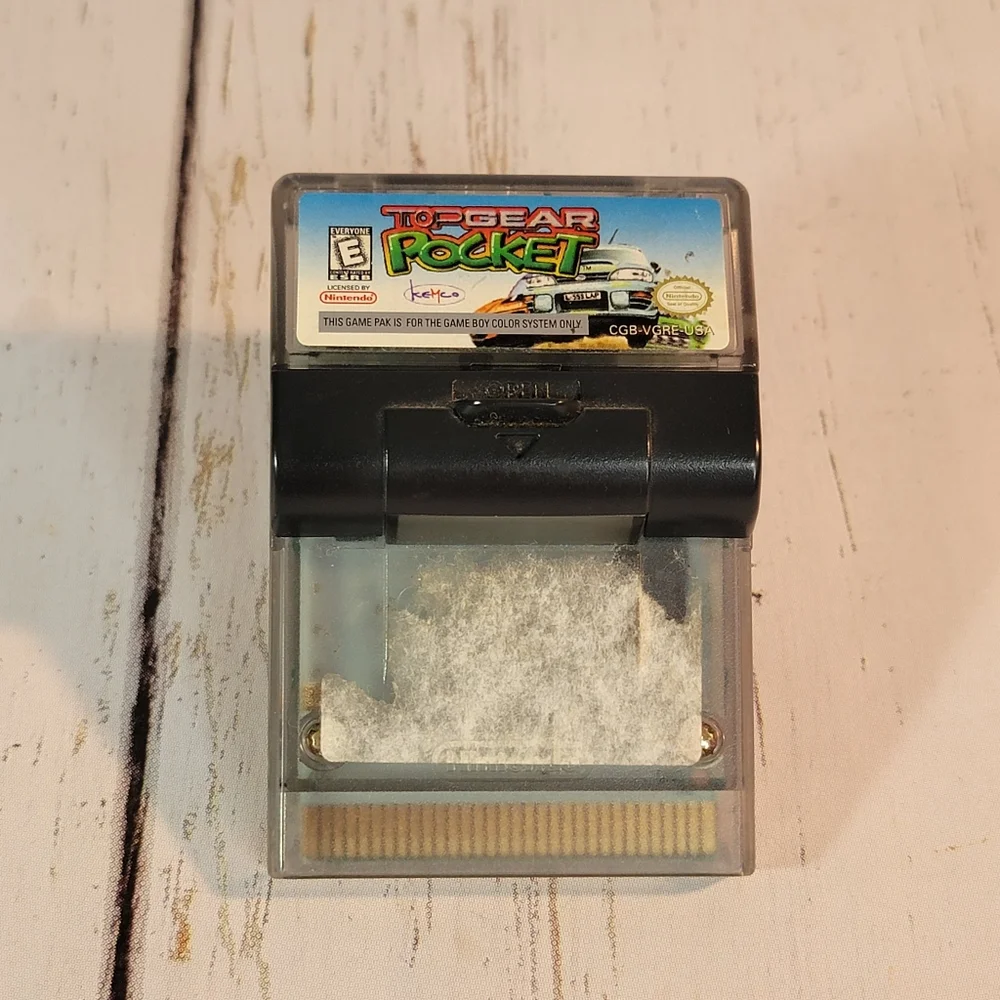 Gameboy Color Top Gear Rocket Racing Game Cartridge Only Tested